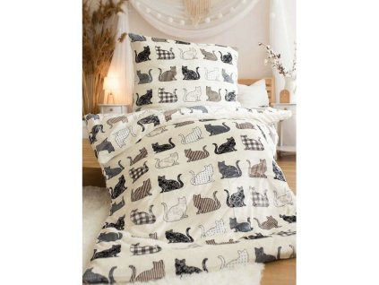 povleceni mikroflanel kocky dadka vracov