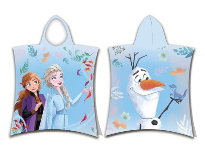 ponco frozen 2 blue