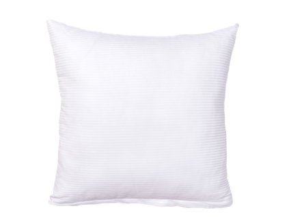 Povlak na polštář atlas grádl bílý proužek 0,2 cm (Rozměr 50x70)