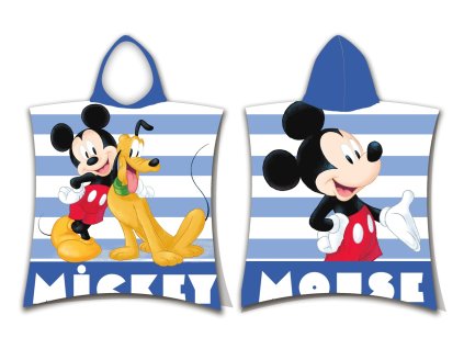 mickey stripe ponco1