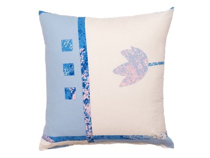 Povlak bavlna Tulipán světle modrý (Rozměr 40x50)