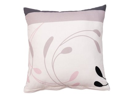 Povlak na polštář bavlna Slezsko šedopudrové (Rozměr 70x90)