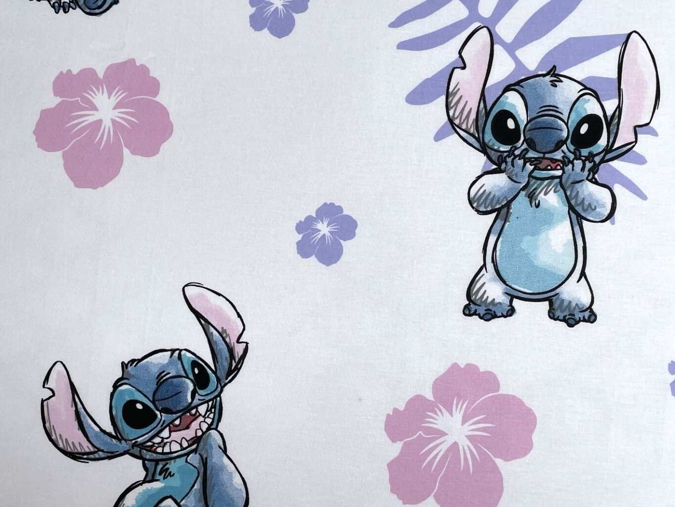 Prostěradlo Lilo and Stitch 90x200x25 cm