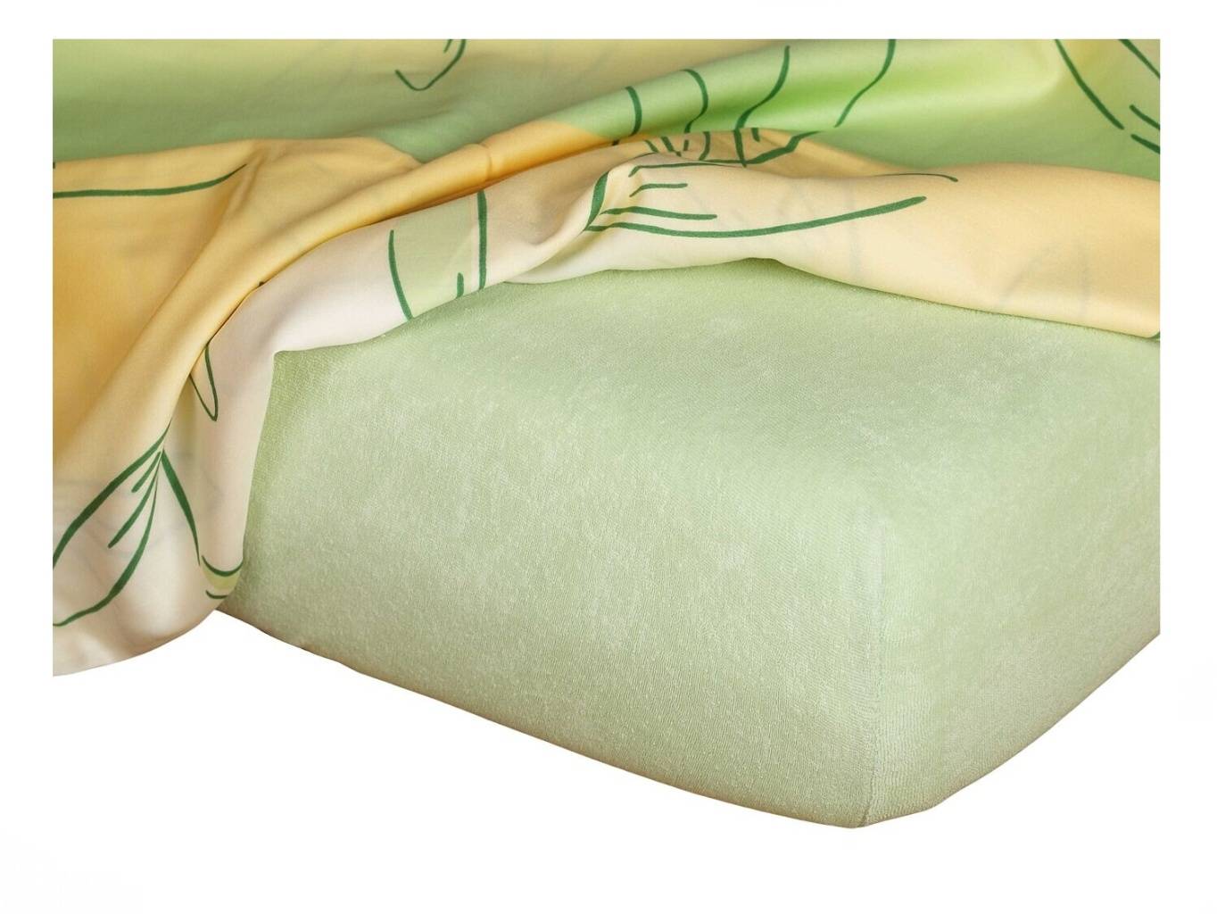 Froté prostěradlo 90x200x20 hrášek Nestandard