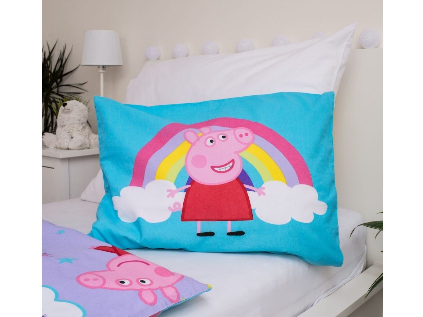 Povlečení do postýlky Peppa Pig 016 baby 100x135, 40x60 cm