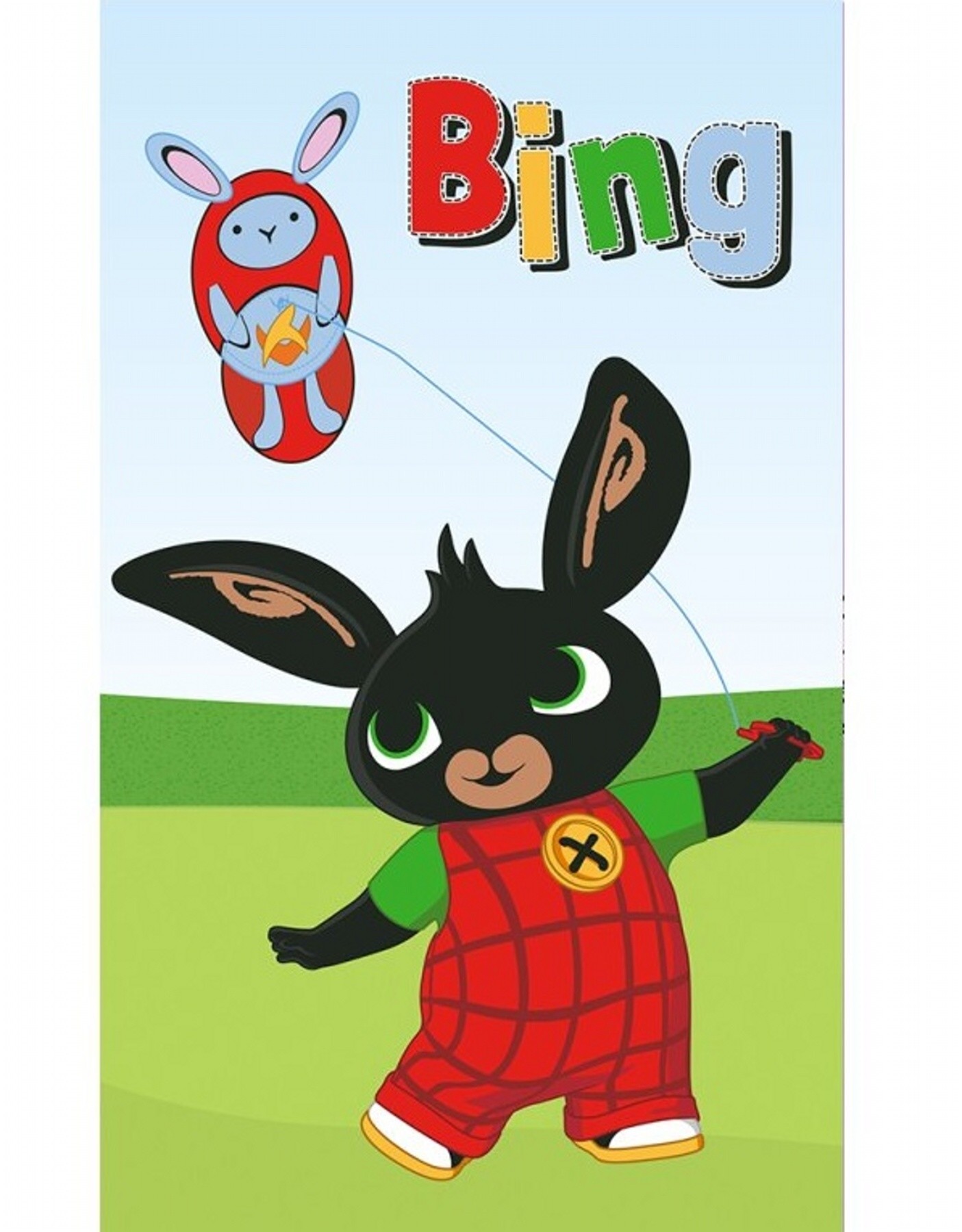 Dětský ručník Zajíček Bing Pouštění draka 30x50 cm