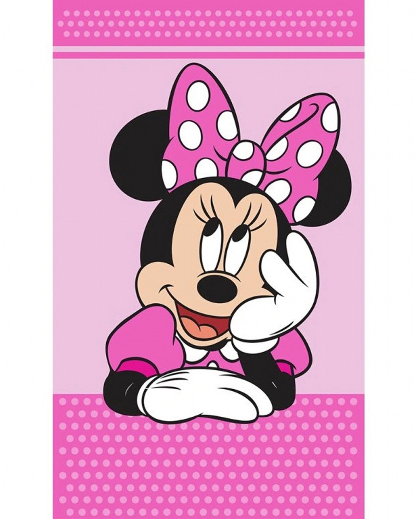 Dětský ručník Minnie Hvězdná přání 30x50 cm