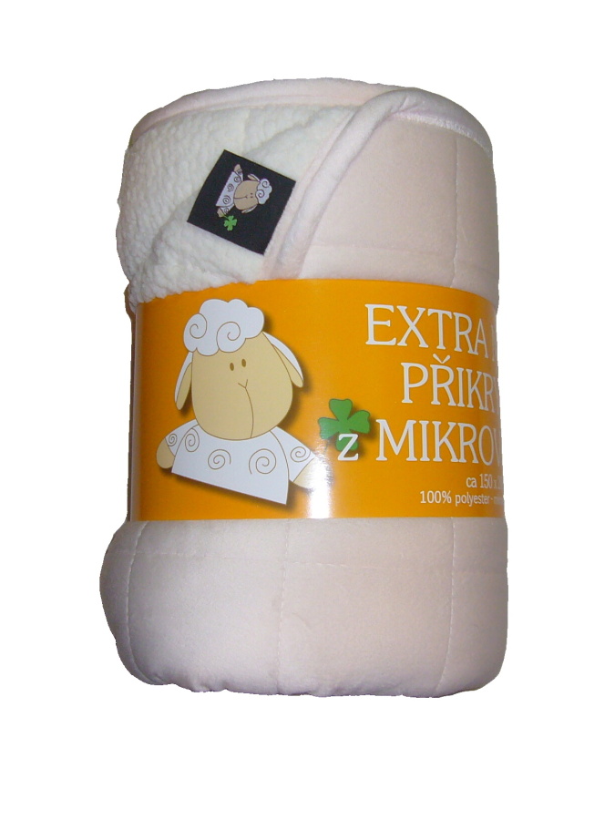 Deka mikrovlákno Ovce prošev měsíční třpyt 150x200 cm