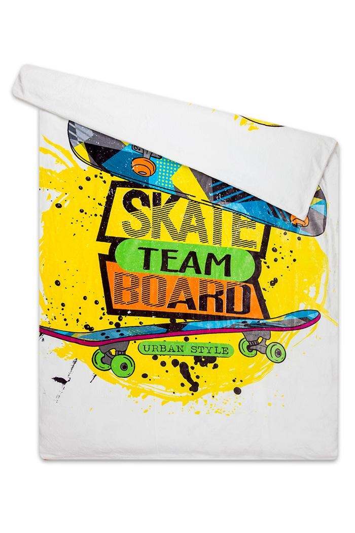 Povlečení mikroflanel Skate 140x200, 70x90 cm