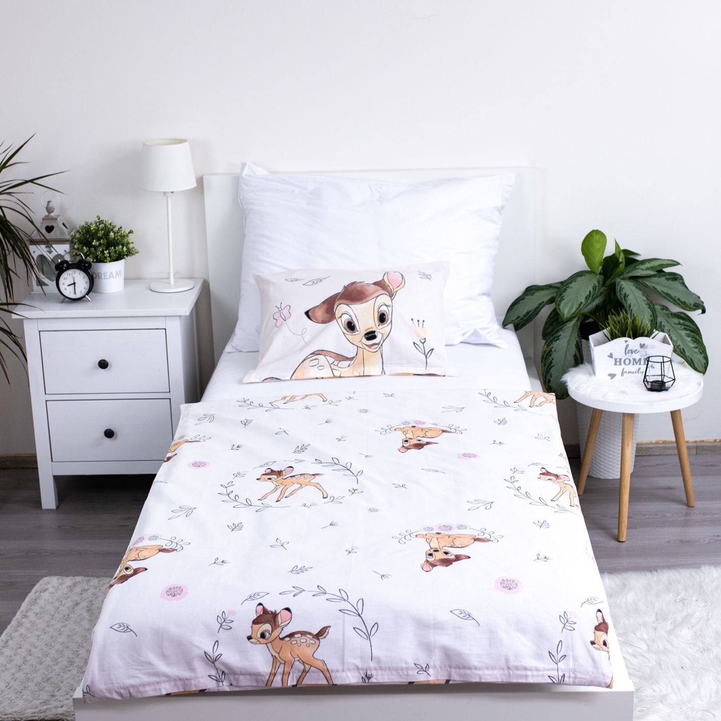 Povlečení do postýlky Bambi Beige baby 100x135, 40x60 cm