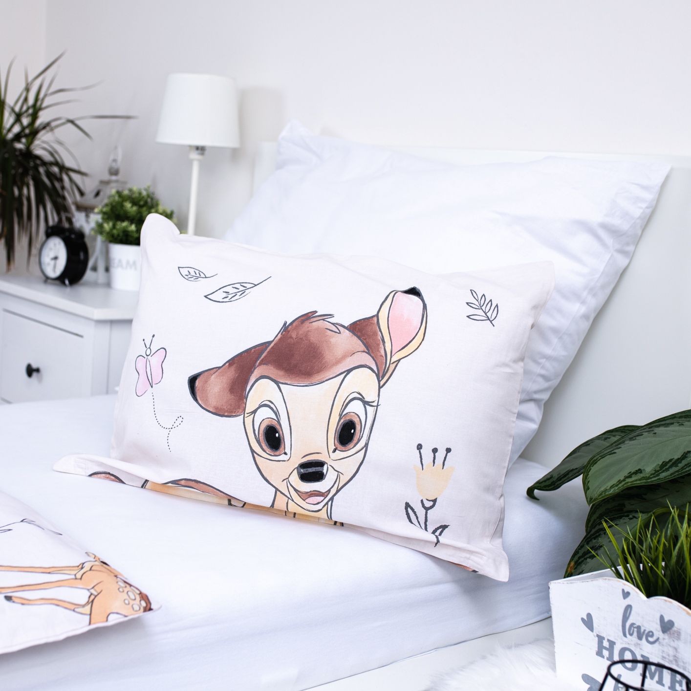 Povlečení do postýlky Bambi Beige baby 100x135, 40x60 cm