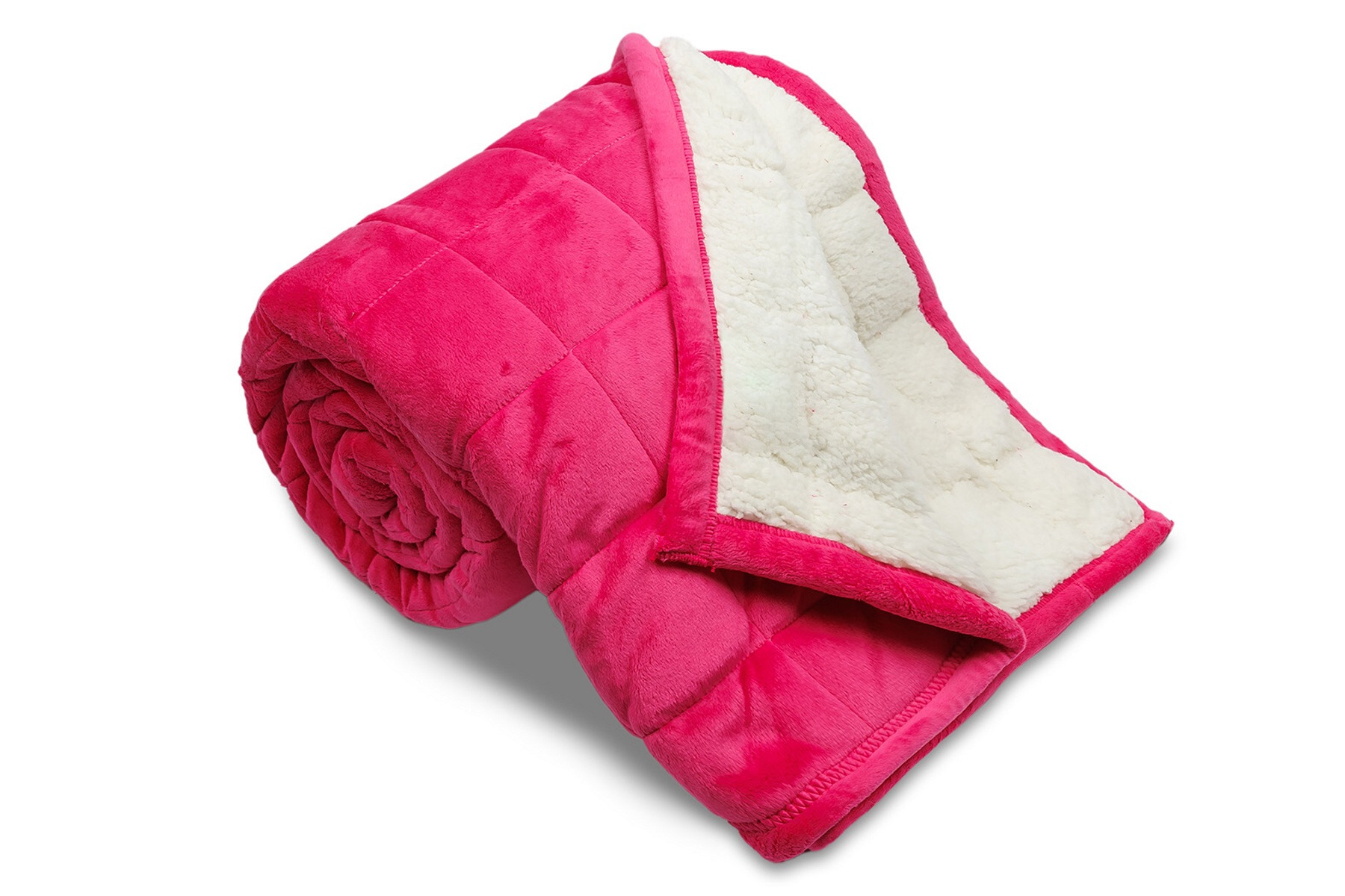 Deka mikrovlákno Ovce prošev fuchsiová 150x200 cm