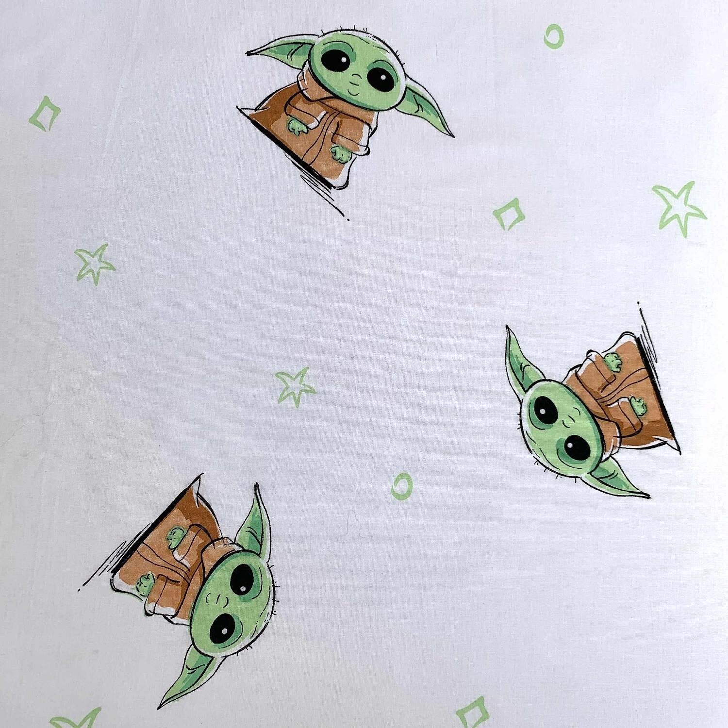 Povlečení Star Wars Baby Yoda 140x200, 70x90 cm