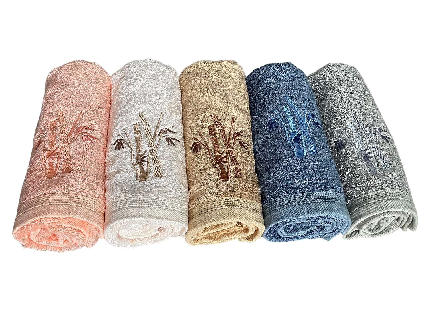 Osuška bambusová BOSTON New 70x140 cm lososová