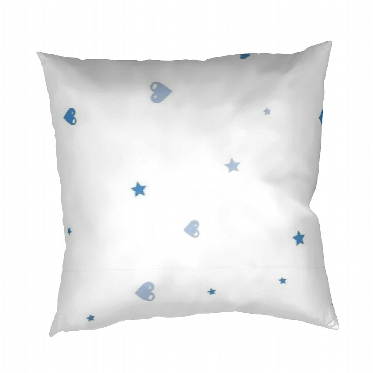 Povlak na polštář krep Sloni denim 40x40 cm