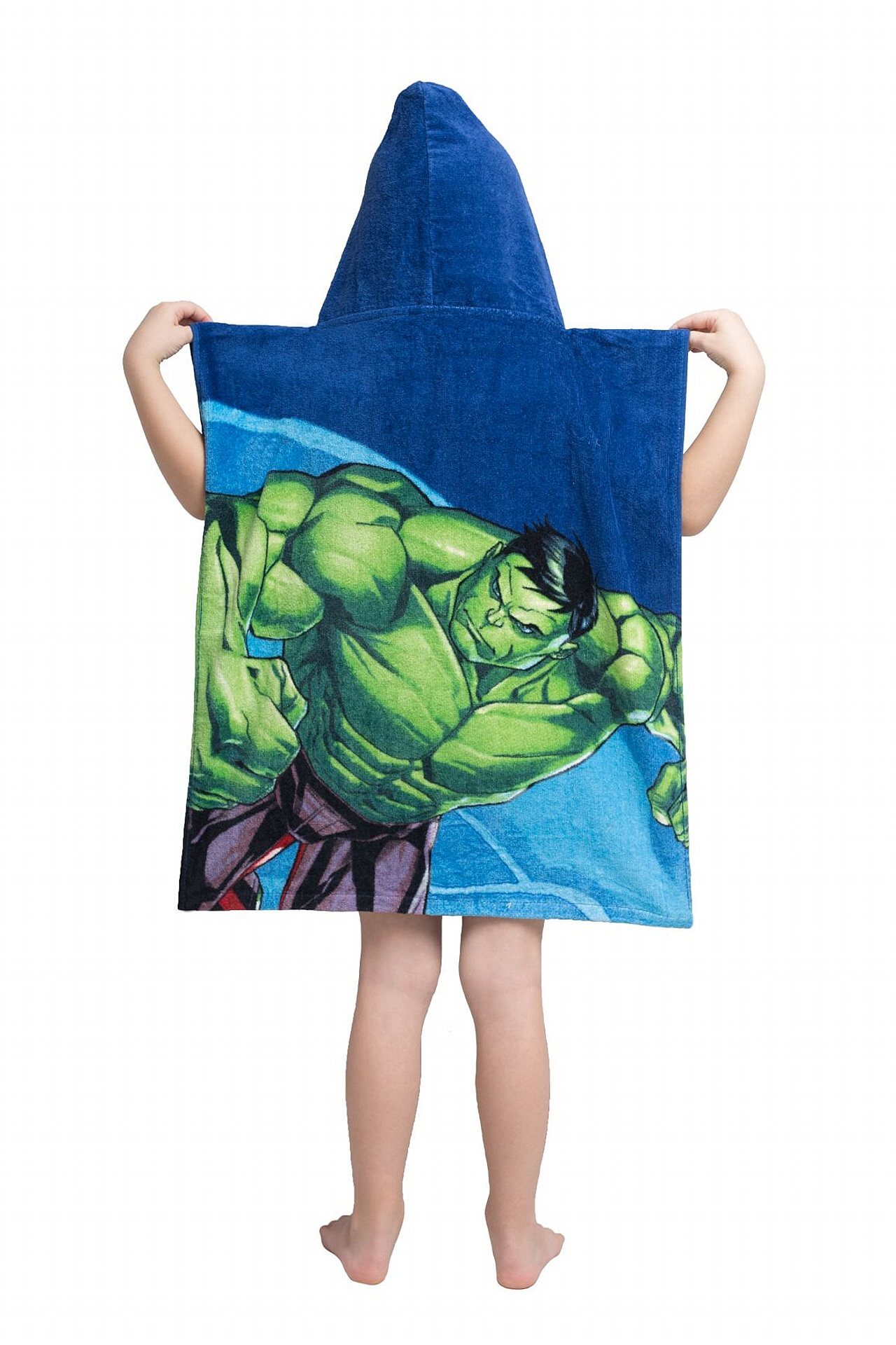 Plážová osuška pončo Avengers Hero 50x115 cm