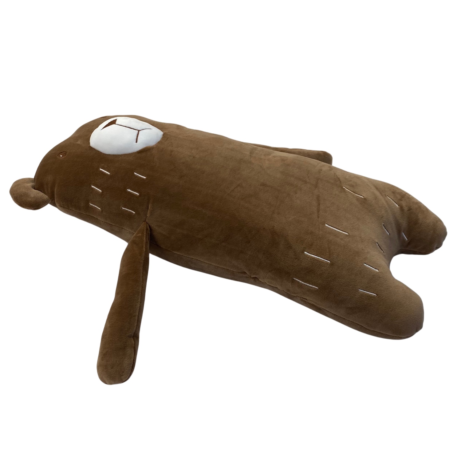 Polštářek mikrospandex Medvěd hnědý 53 cm