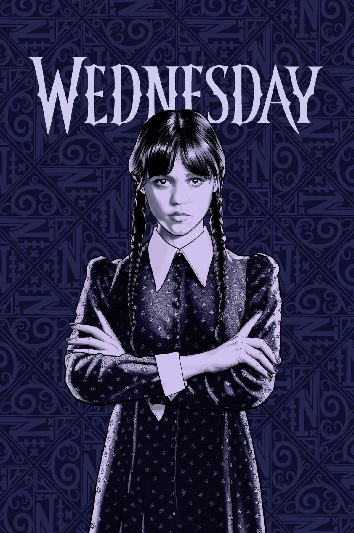 Dětská fleecová deka Wednesday 100x150 cm