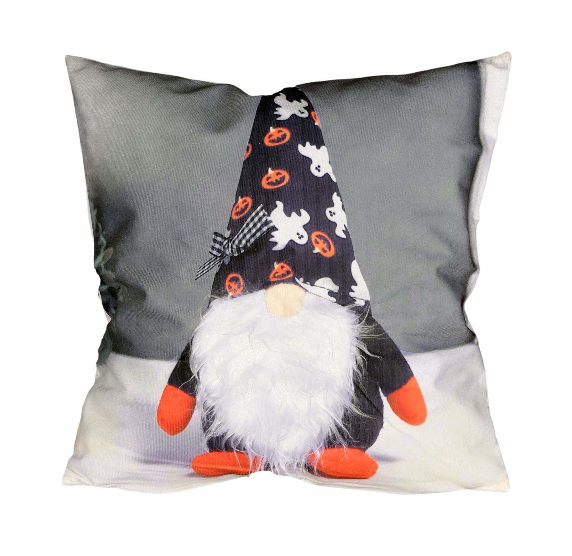 Vánoční povlak 3D Skřítek Halloween 6115M 40x40 cm