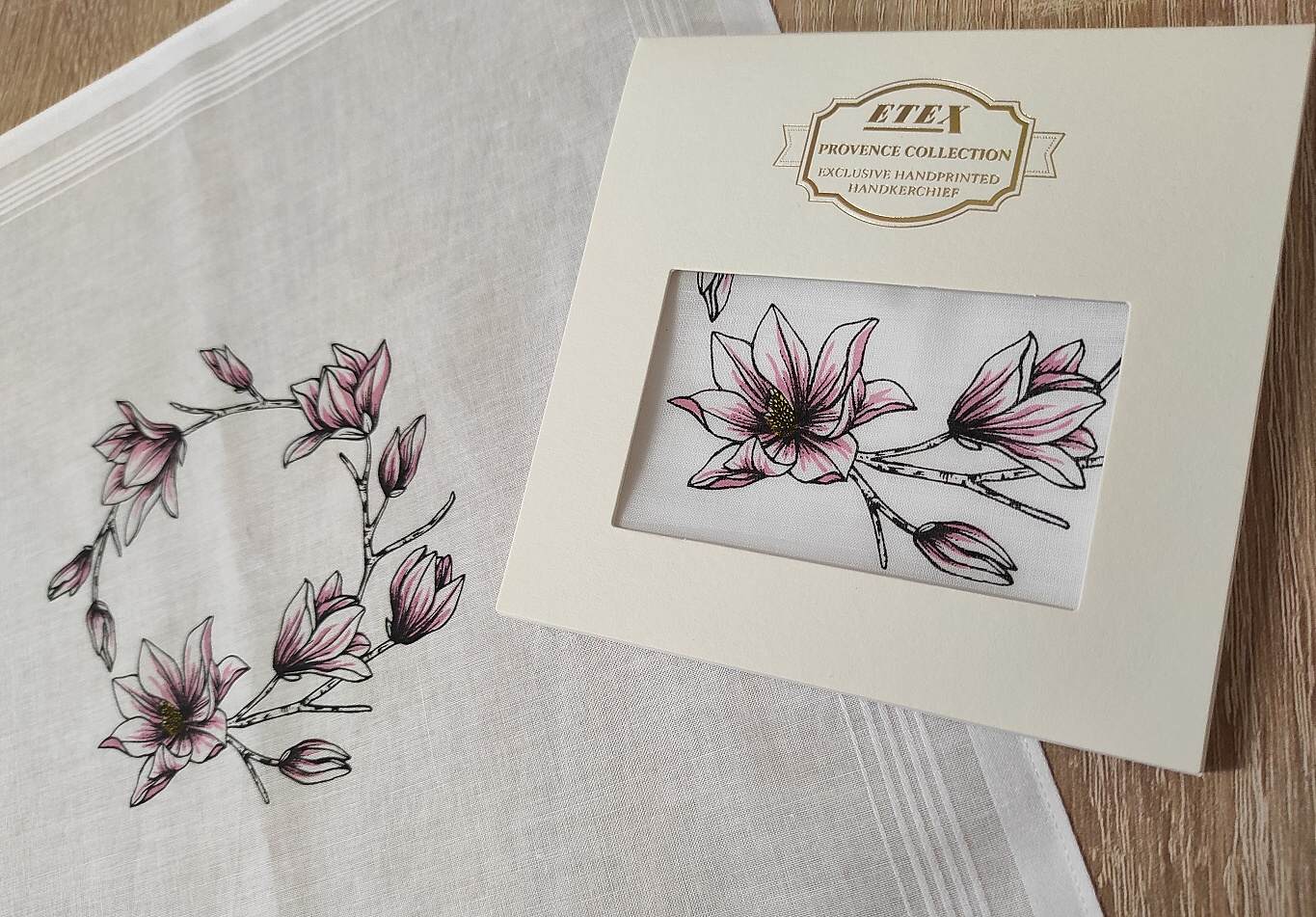 Kapesník L35 dárková krabička Magnolie (1 ks)