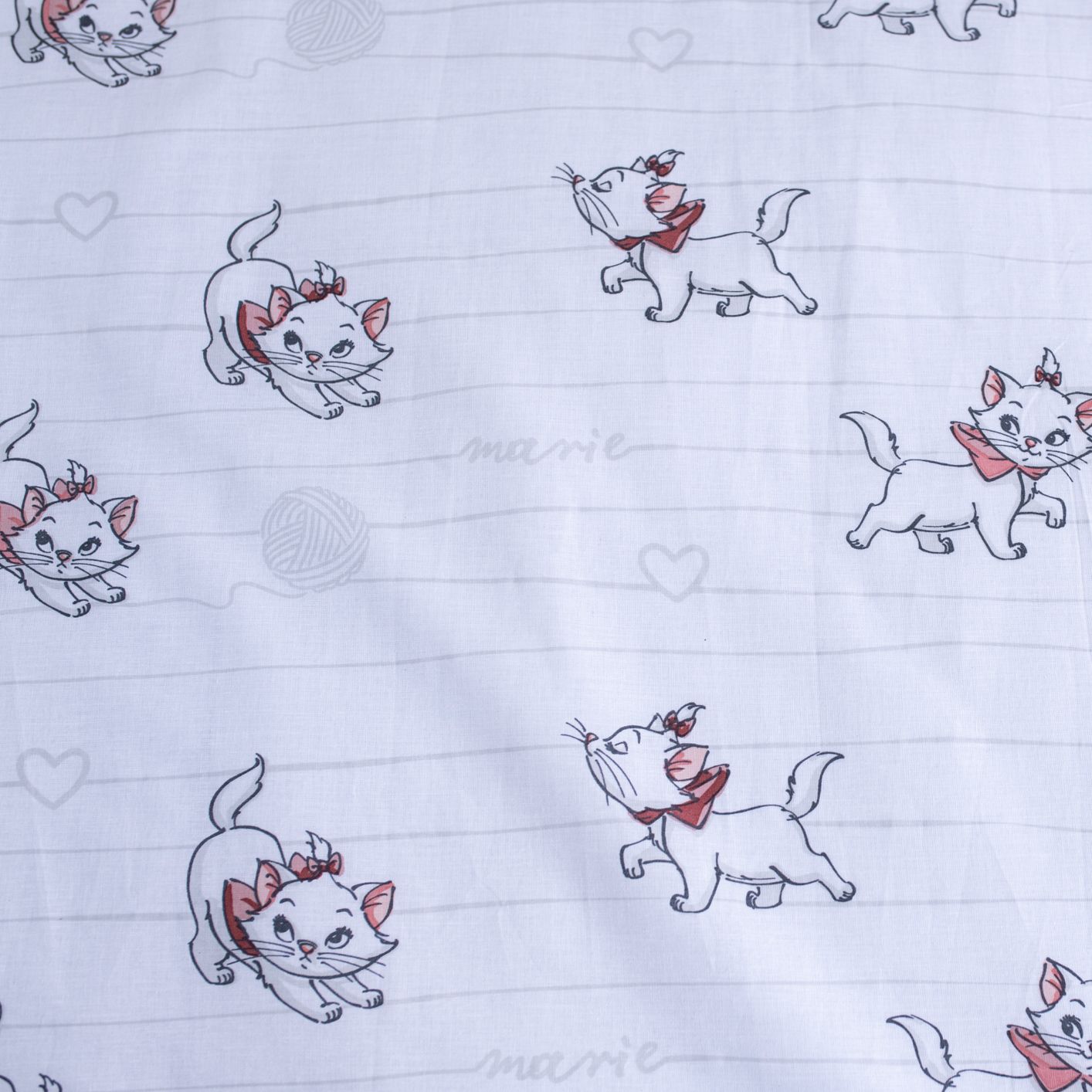 Povlečení do postýlky Marie Cat Bow baby 100x135, 40x60 cm