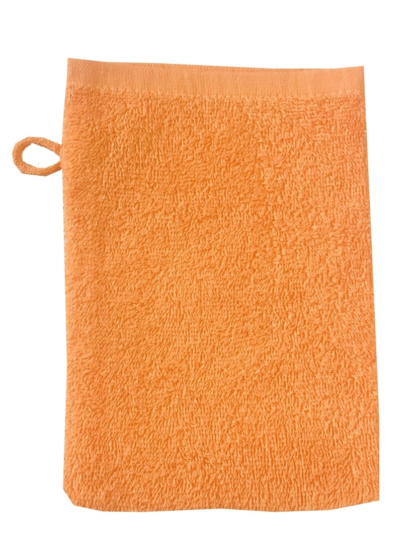Froté žínka Classic 15x24 cm oranžová