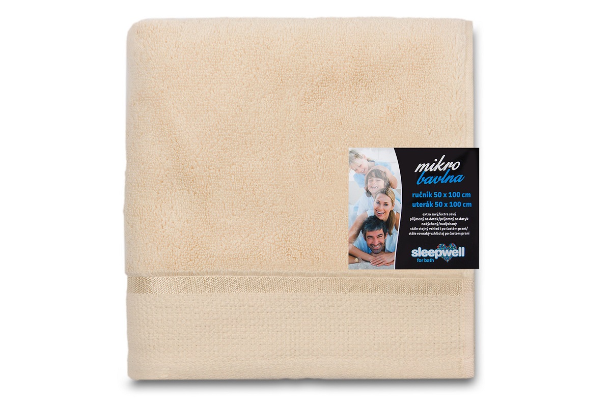 Osuška Star 70x140 cm béžová