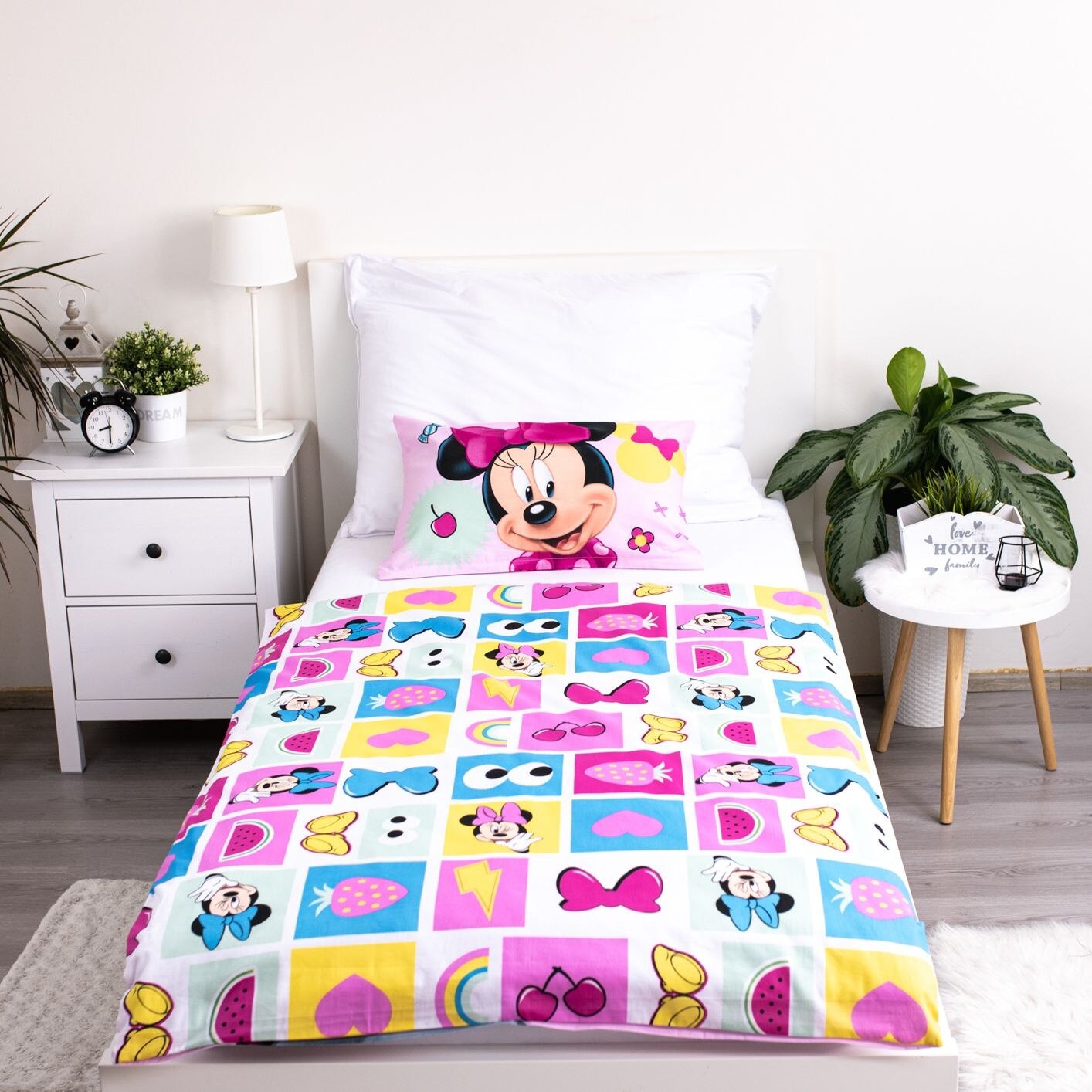 Disney povlečení do postýlky Minnie sweet baby 100x135, 40x60 cm