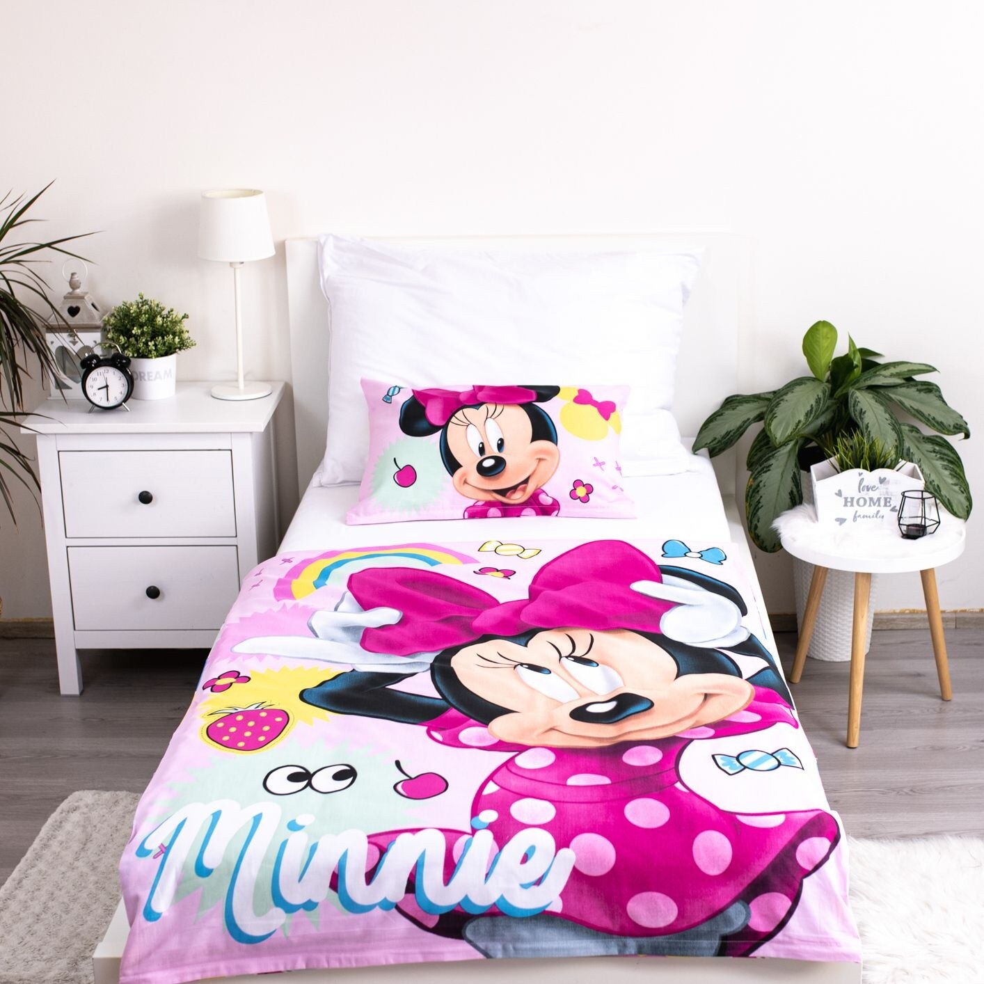 Disney povlečení do postýlky Minnie sweet baby 100x135, 40x60 cm