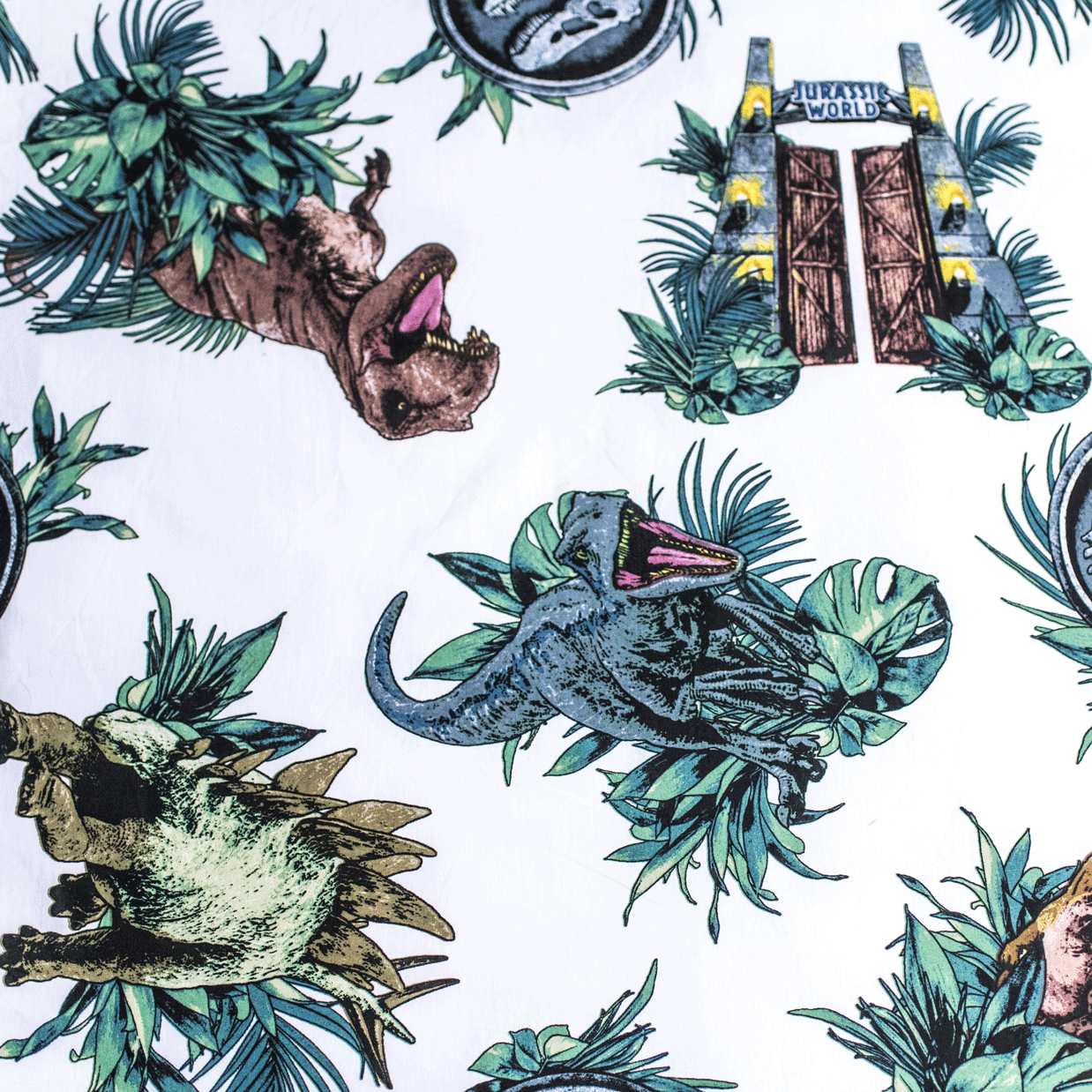 Povlečení Jurský svět Roar svítící efekt 140x200, 70x90 cm