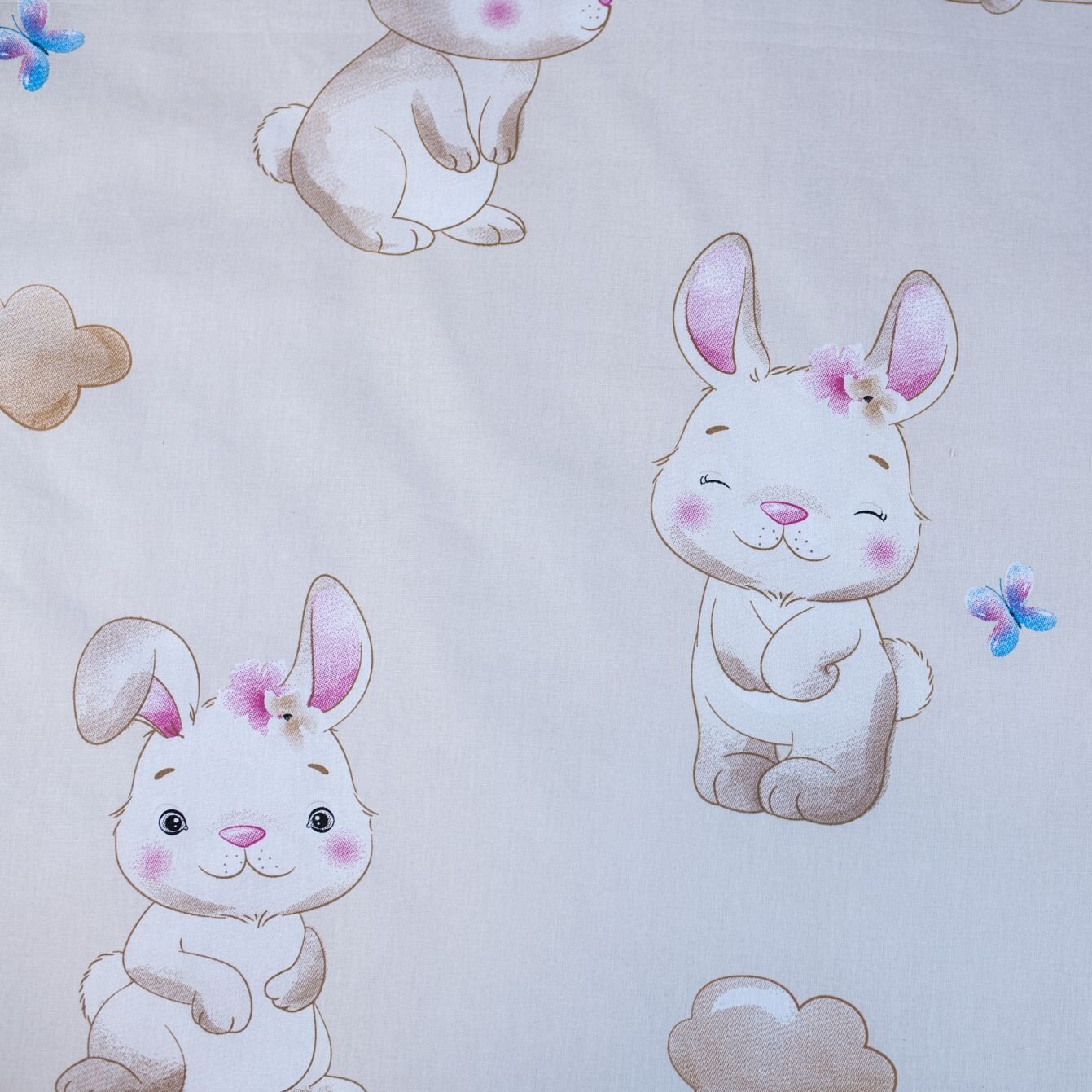 Povlečení do postýlky Bunny Star baby 100x135, 40x60 cm