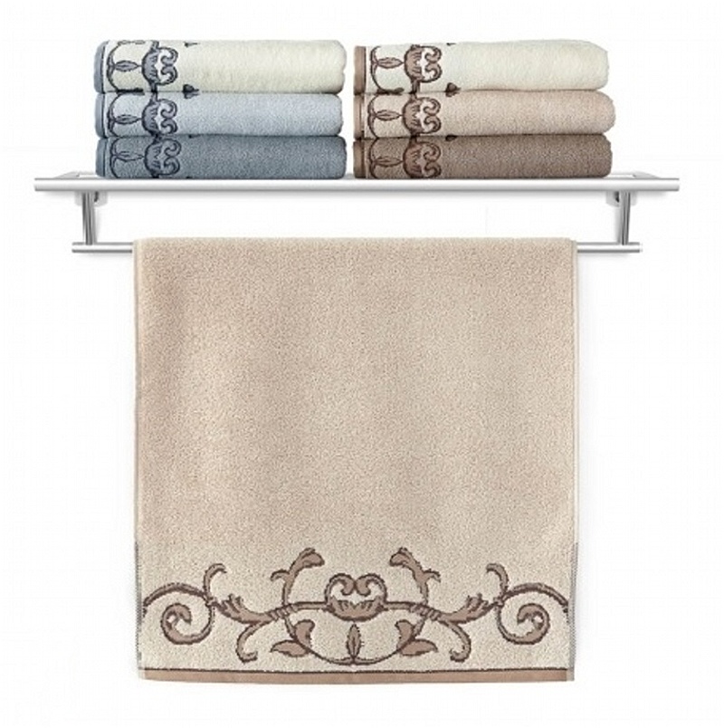 Osuška Terry Barocco II. šedá 70x140 cm