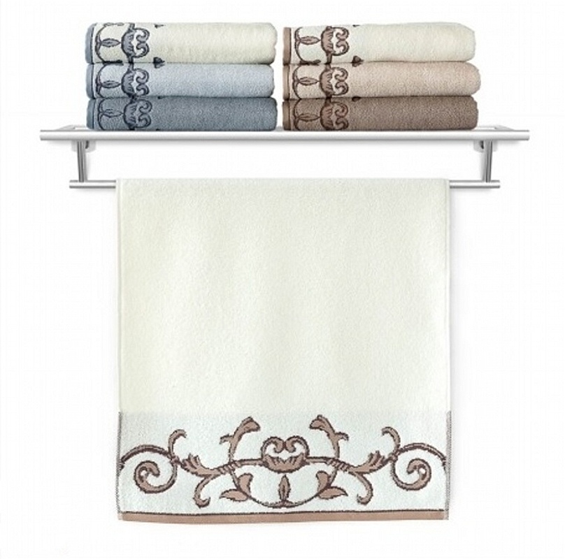 Osuška Terry Barocco II. šedá 70x140 cm