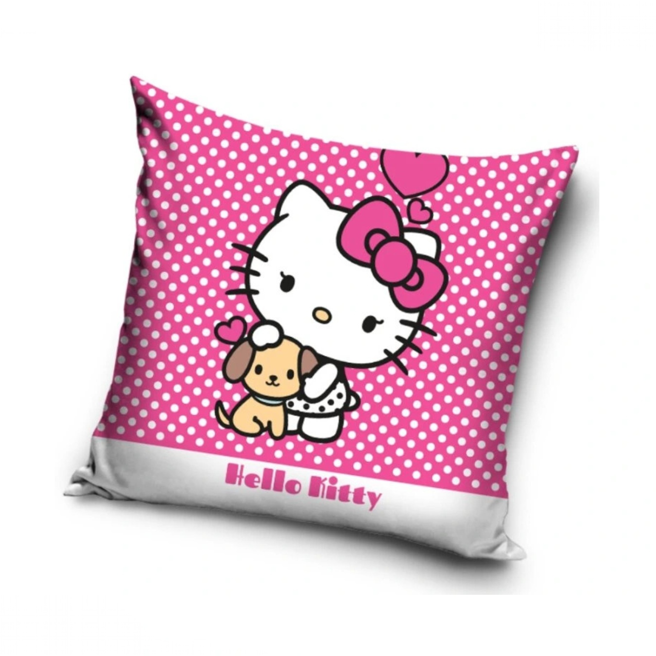 Povlak na polštářek Hello Kitty Puppie 40x40 cm