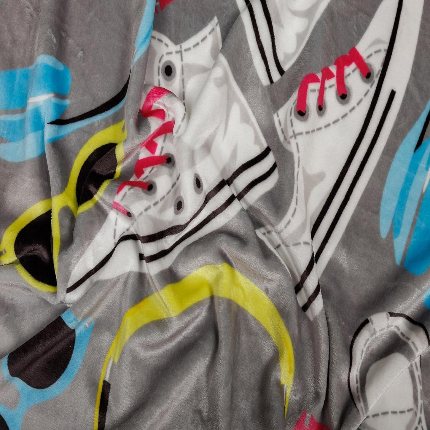 Povlečení mikroflanel Kecky 140x200, 70x90 cm