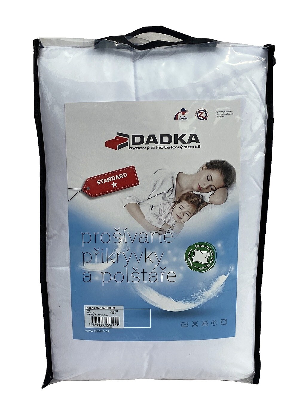 Přikrývka STANDARD Slim 135x200 cm