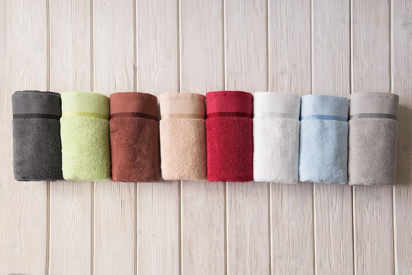 Ručník Color 50x100 cm světle zelený