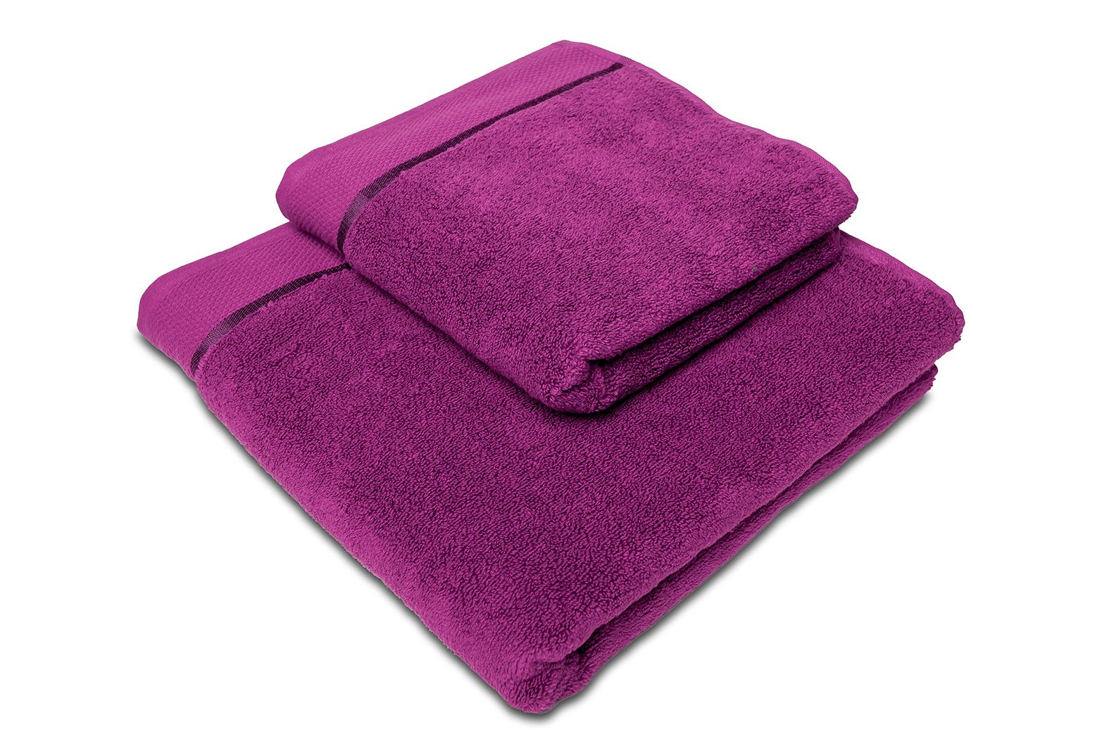 Osuška Star 70x140 cm borůvková