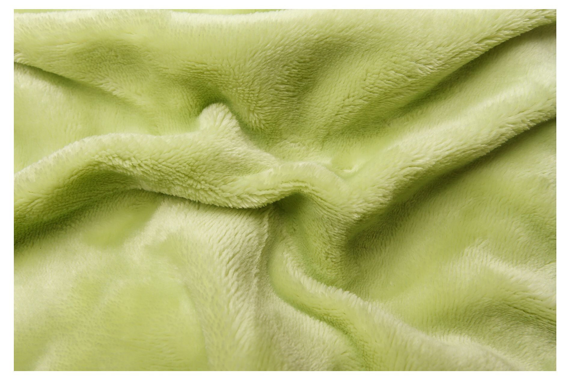 Prostěradlo mikroflanel pistáciové 180x200x20 cm