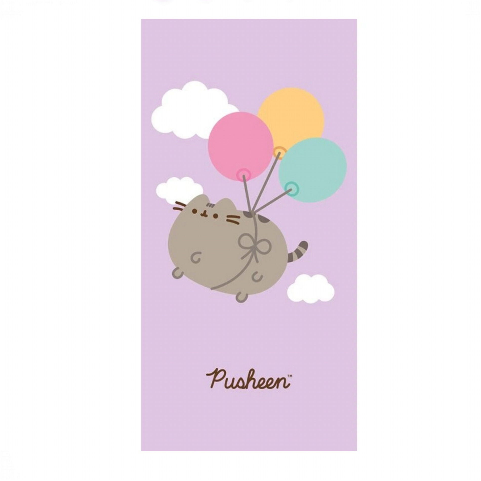 Osuška Kočička Pusheen Kurz létání 70x140 cm