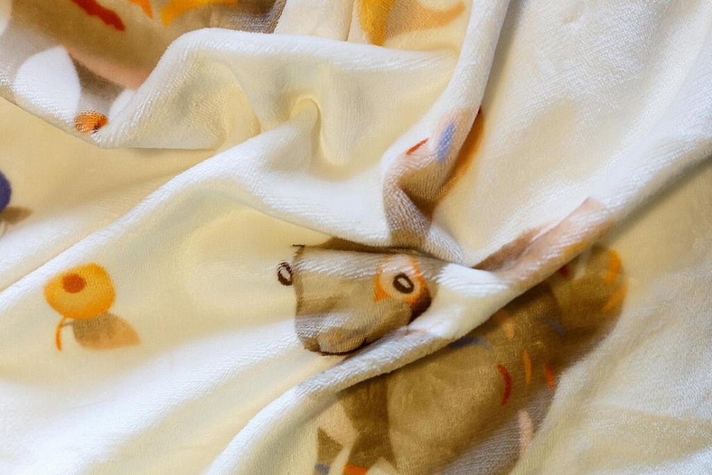 Povlečení mikroflanel do postýlky Zvířátka v lese 90x135, 40x60 cm