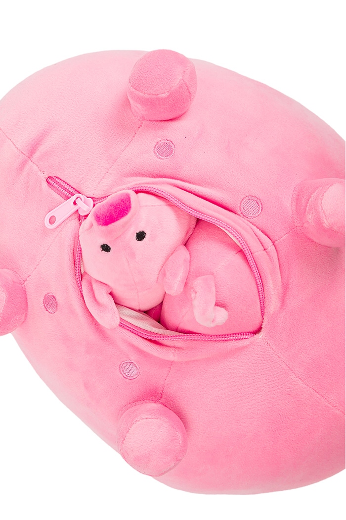 Polštářek mikrospandex prasátko a selátka 30 cm