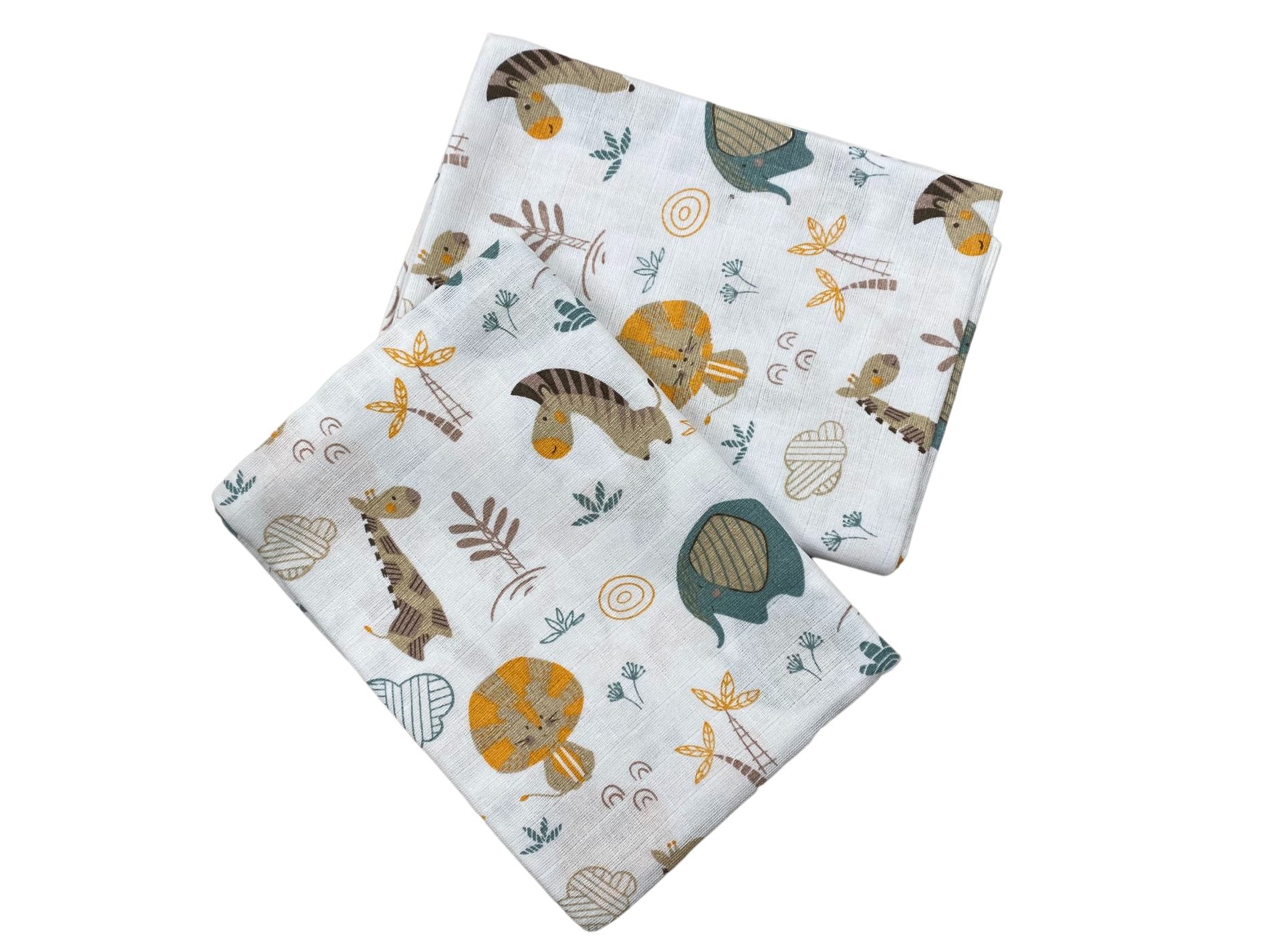 Tetra osuška 90x100 cm Africká zvířata (balení 1 ks)