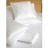 Povlak na polštář atlas grádl Polycotton bílý pruh (Rozměr 70x90)