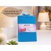 jersey prosteradlo denim v textilnim sacku