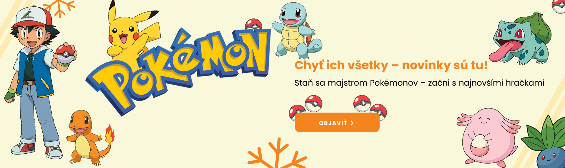 Pokemon novinky