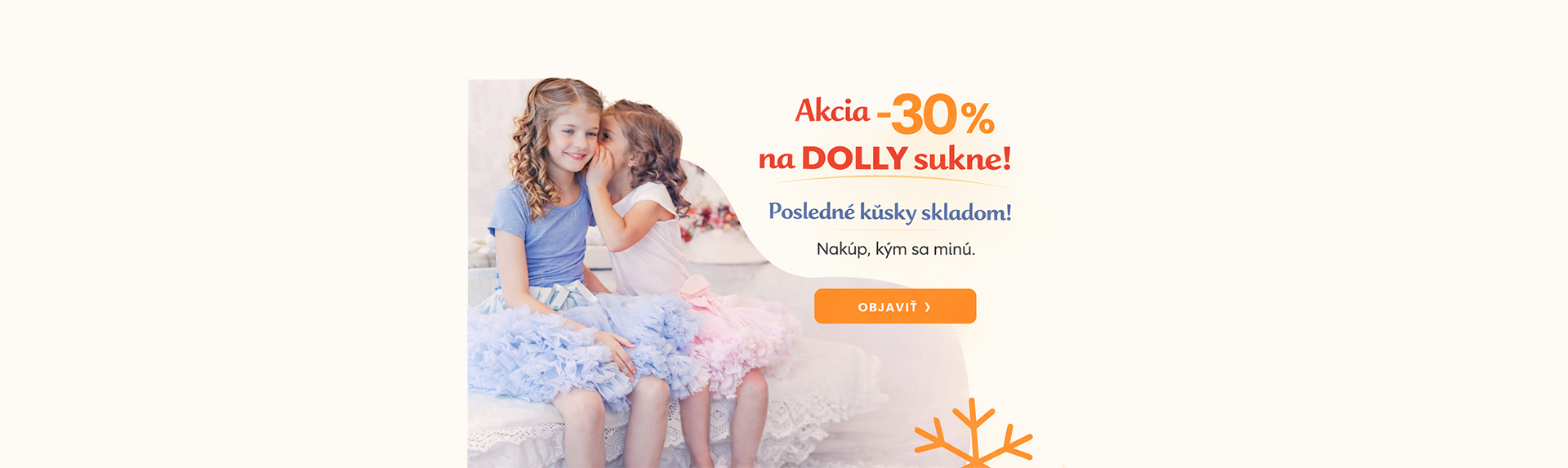 Dolly suknicky zlava 30%