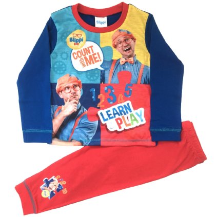 blippi pyzamo count with me 18 24 mes