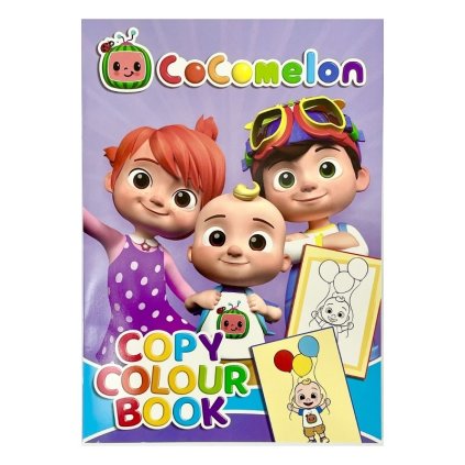 cocomelon kniha omalovanok s predlohou