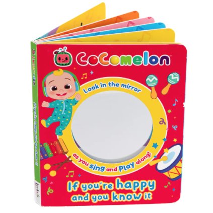 cocomelon baby kniha so zrkadlom na cesty